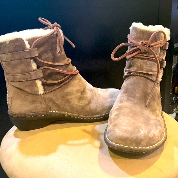 NWOT UGG winter ankle boots - Picture 1 of 6